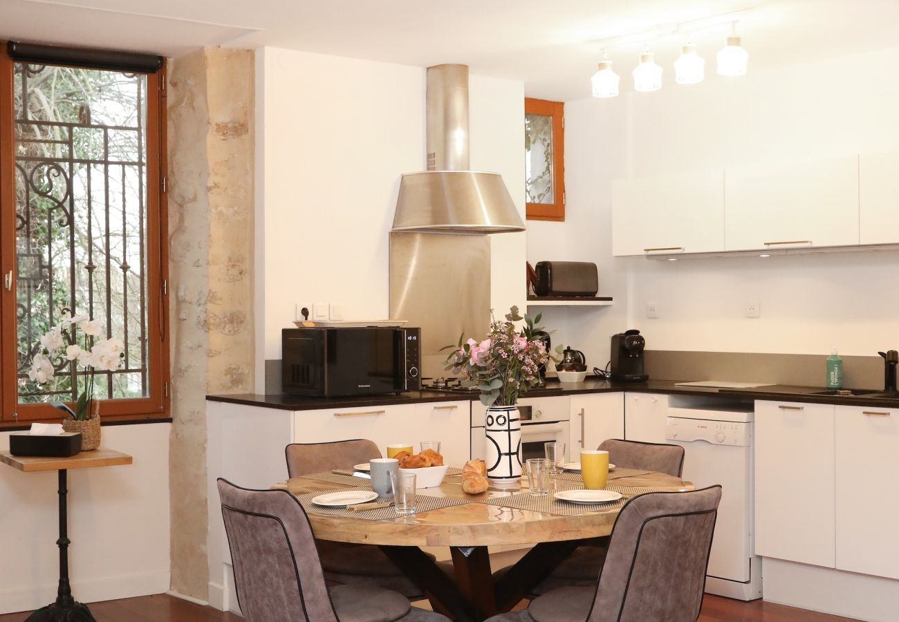 Appartement à Senlis - La Belle échappée, accueil vélo, La boîte en Plus